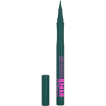 Maybelline Hyper Precise Allday Liner, Wisch- und wasserfest, Ultra-dünne Spitze für kunstvolle Liner-Looks, Nr. 112 Emerald Green