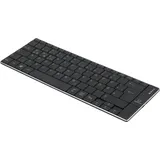 Renkforce Bluetooth-Tastatur DE schwarz (RF-DS-SLIMBT)