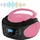 Cyberlux Tragbarer CD-Player Kinder Radio Pink