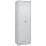 C+P Classic PLUS Putzmittel-Spind 1950x600x500 silber