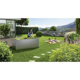 Biohort Hochbeet 201 x 201 x 77 cm quarzgrau-metallic