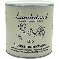 BIO Flohsamenschalen 150g 100% Bio Flohsamenschalen gemahlen + Löffel Lunderland