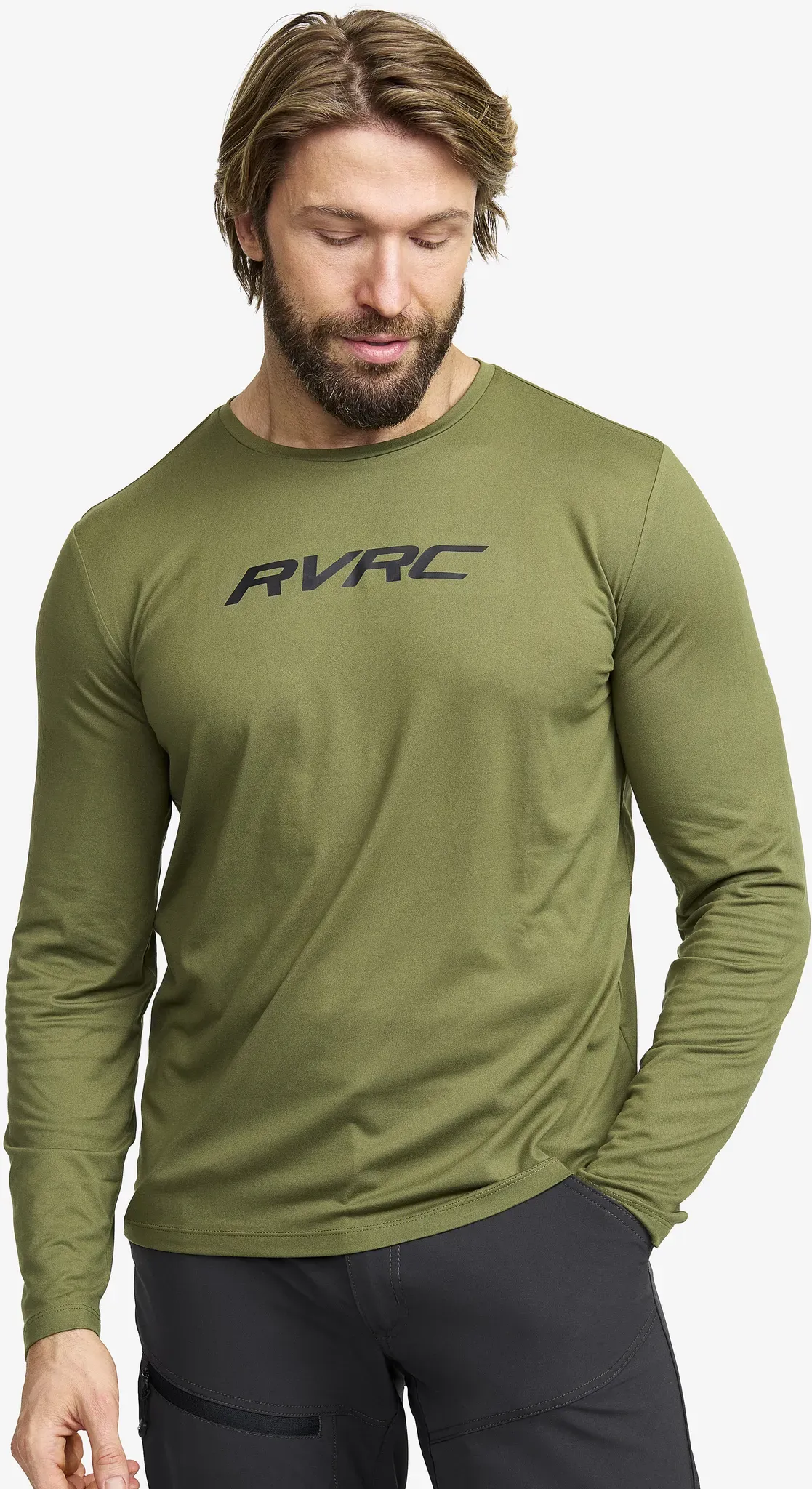 Mission Logo Long-sleeved T-shirt Herren Cypress, Größe:XL - Herren > Oberteile > Long-sleeve-shirts - Grün