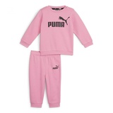 Puma Unisex Kinder Minicats ESS Crew Jogger FL Trainingsanzug, Fast Pink, 74