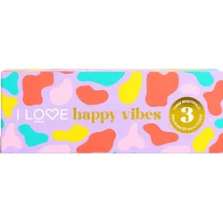 I Love Special Moments Happy Vibes Badebombe Duft Mango, Grapefruit, Peach 3x150 g