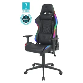deltaco GAM-080 RGB Gaming Chair schwarz