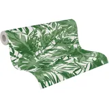 A.S. Création Vliestapete Leafy Paradise 10 m x 0,53 m Grün/Weiß 790634