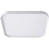 WOFI Led Tageslicht Deckenlampe Deckenleuchte dimmbar mit Fernbedienung , 43w 4100lm 2700-5500 Kelvin, Lxb 62x62 cm, Wofi 10933