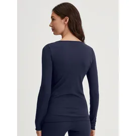 CALIDA True Confidence Damen, aus Wolle-Seide, Feinripp, temperaturausgleichend und geruchsneutralisierend - 44-46