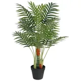 vidaXL vidaXL, Palme Künstlich mit 3 Stämmen Grün 85 cm PP