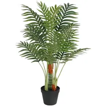 vidaXL vidaXL, Palme Künstlich mit 3 Stämmen Grün 85 cm PP
