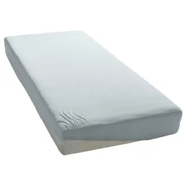 OTTO home Spannbettlaken Paprika Microfaser 140 x 200 cm hellgrau