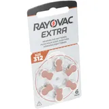 Rayovac Hörgerätebatterie H312MF Nr. 312 PR41 Extra Advanced, 180mAh 6 Stück im Blister