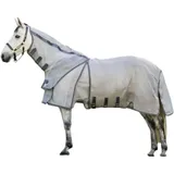Horseware Ireland Rambo Optimo Protector Plus Fliegendecke 115 cm Silber/Thunderstorm Grey