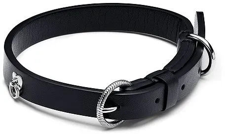 Pandora Hundehalsband Moments 312262C01-XS - schwarz