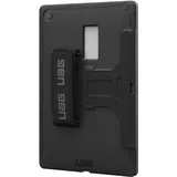 Urban Armor Gear Scout Handstrap & Kickstand Case für Samsung Galaxy Tab A9+ 2023 Schwarz