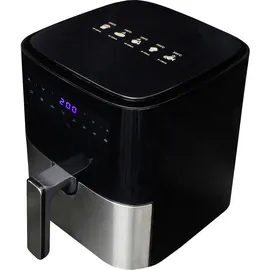 DESKI Heißluftfritteuse 5L schwarz