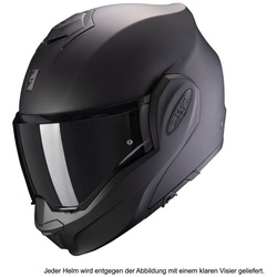 Scorpion Exo Motorradhelm Exo-Tech Evo schwarz matt, Über-Klapp-Helm Sonnenvisier Pinlock Bluetooth vorbereitet schwarz 3XLA1-Moto - dein Motorradbekleidungsgeschäft aus der Lüneburger Heide