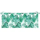 vidaXL Bankauflage 120 x 50 x 7 cm Blattmuster 1 St.