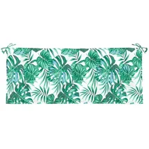vidaXL Bankauflage 120 x 50 x 7 cm Blattmuster 1 St.