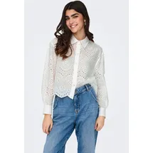 Only ONLVALAIS L/S SHIRT WVN NOOS Weiß S