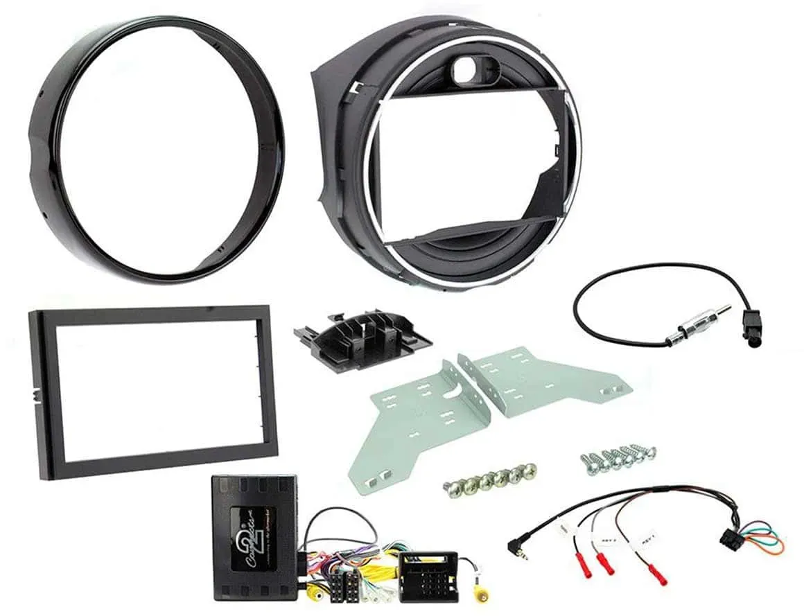 BMW Mini F55 F56 2013-16 Lenkradfernbedienung Radio Navigation Einbauset 2-DIN