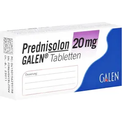 Prednisolon 20 mg GALEN Tabletten 10 St
