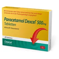 Dexcel Pharma Paracetamol Dexcel 500 mg Tabletten