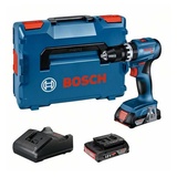 Bosch GSB 18V-45 Professional inkl. 2 x 2 Ah + L-Boxx 06019K3303