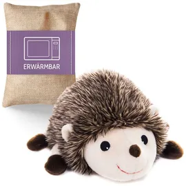 Habibi Plush Premium Wärmetier Igel herausnehmbares Kissen