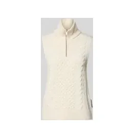 ARMEDANGELS OLAIAAS CABLE | Pullunder aus Bio-Woll Mix - beige M