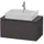 Duravit Waschtischunterschrank Compact L-Cube 82x47,7cm, graph matt, f Kons, 1 Auszug