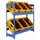 simonclick Simonbottle Getränkekistenregal 100 x 30 x 100 cm Blau