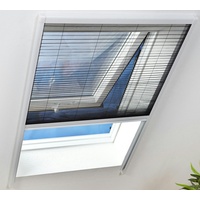 Hecht Insektenschutz Dachfenster, Plissee 110x160cm