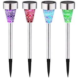 Solarleuchte Solarleuchte Edelstahl, Led