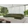 altdecor Wohnlandschaft IREA-U2-v4 - 386x165x77 cm Grün