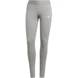 Adidas Essentials 3-Streifen Leggings Medium Grey Heather / White XS