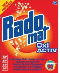 Radomat Vollwaschmittel OXI aktiv EAN 90020230008 , 10 kg - Tragepackung