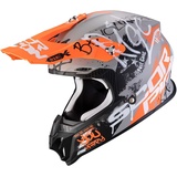 Scorpion VX-16 Air ORATIO Matt Gray-Orange S