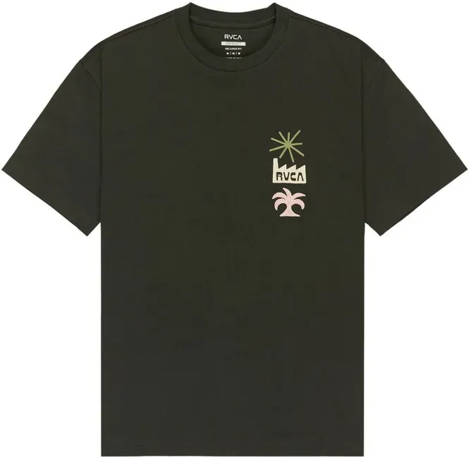 RVCA MIRAGE T-Shirt 2026 pirate black - L