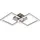 EGLO Huerta 1 LED quadratisch Nickel-matt 52,5 x 31 x 6,5 cm
