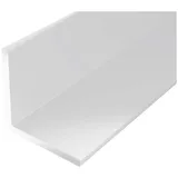 GAH Alberts Alberts Winkelprof. gleichsch., ungelocht L1000x B20x H20x S1, 5mm Kunststoff weiß