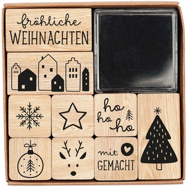 Brunnen / Brunnen-Verlag, Gießen Stempel-Set Weihnachten