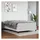 vidaXL Boxspringbett 140 x 190 cm Weiß