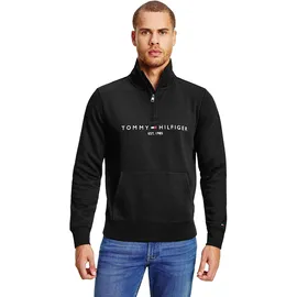 Tommy Hilfiger Sweatshirt » LOGO MOCKNECK«, Gr. M, Black, , 31979027-M