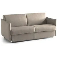 2-sitzer Schlafsofa Paloma, Schlafsofa Fürs Wohnzimmer, Gepolstert, Abnehmbar, 100 % Made In Italy-qualität, 160x95 H90 Cm, Taube - Dmora