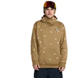 Volcom Hydro Riding Kapuzenfleece - Bronze - M