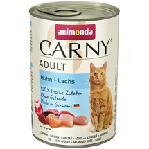 Animonda 24x 400g Adult Huhn & Lachs animonda Carny Katzenfutter nass