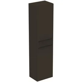 Ideal Standard i.life A Hochschrank 40 x 30 x 160 cm Carbongrau Glas/Holz/Spanplatte