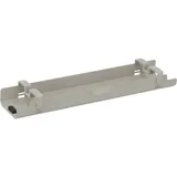 SOENNECKEN Kabelkanal horizontal beidseitig abklappbar für Tische B1200mm si